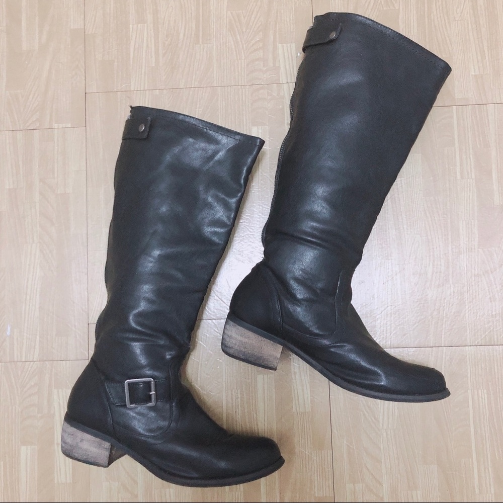 Knee High Black Boots